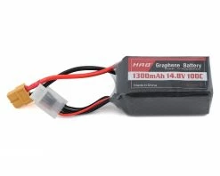 HRB 4S 100C Graphene LiPo Battery (14.8V/1300mAh) w/XT-60 Connector