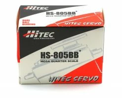 Hitec HS-805BB Mega 1/4 Scale Ball Bearing Servo 5 Hitec HS-805BB Mega 1/4 Scale Ball Bearing Servo -Airplane Model Shop hrc31805s 2