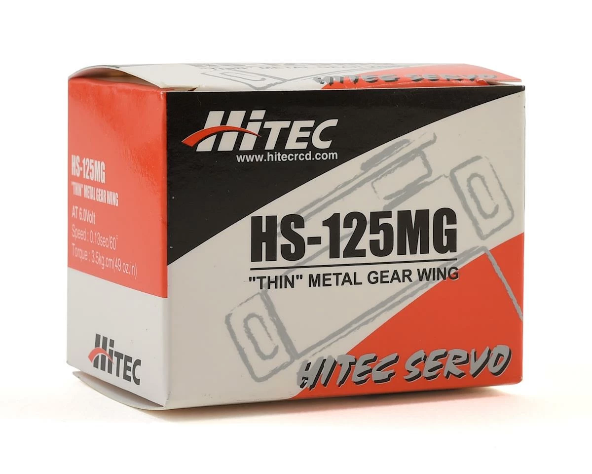 Hitec HS-125MG Metal Gear Wing Servo 3 Hitec HS-125MG Metal Gear Wing Servo - Image 3