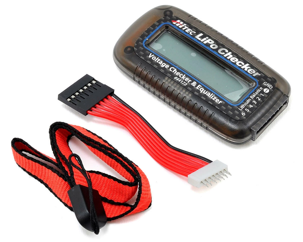 Hitec LiPo Battery Voltage Checker & Equalizer 1 Hitec LiPo Battery Voltage Checker & Equalizer