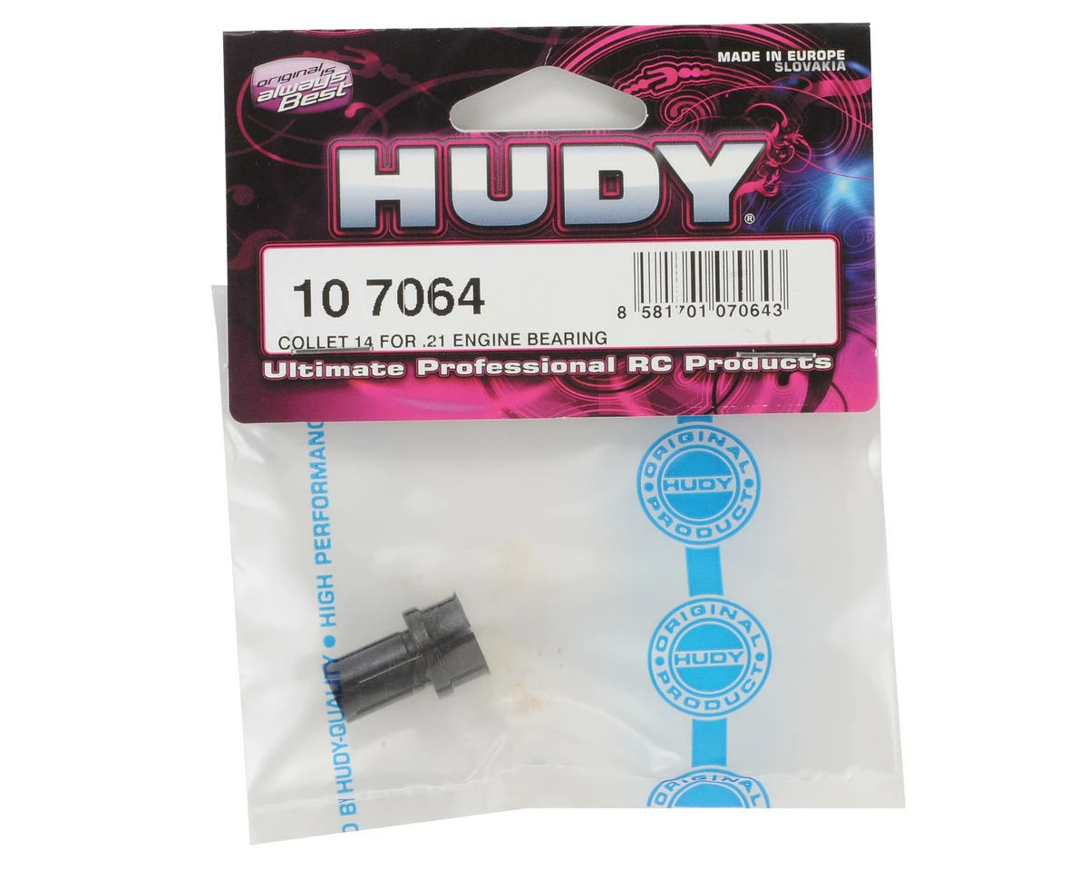 Hudy 14mm Engine Bearing Collet (.21 Engine) 2 Hudy 14mm Engine Bearing Collet (.21 Engine) - Image 2