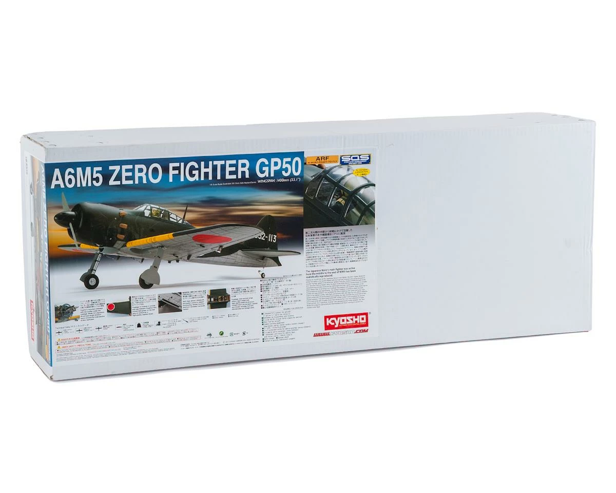 Kyosho A6M5 Zero GP50 ARF Electric Airplane (1400mm) 3 Kyosho A6M5 Zero GP50 ARF Electric Airplane (1400mm) - Image 3