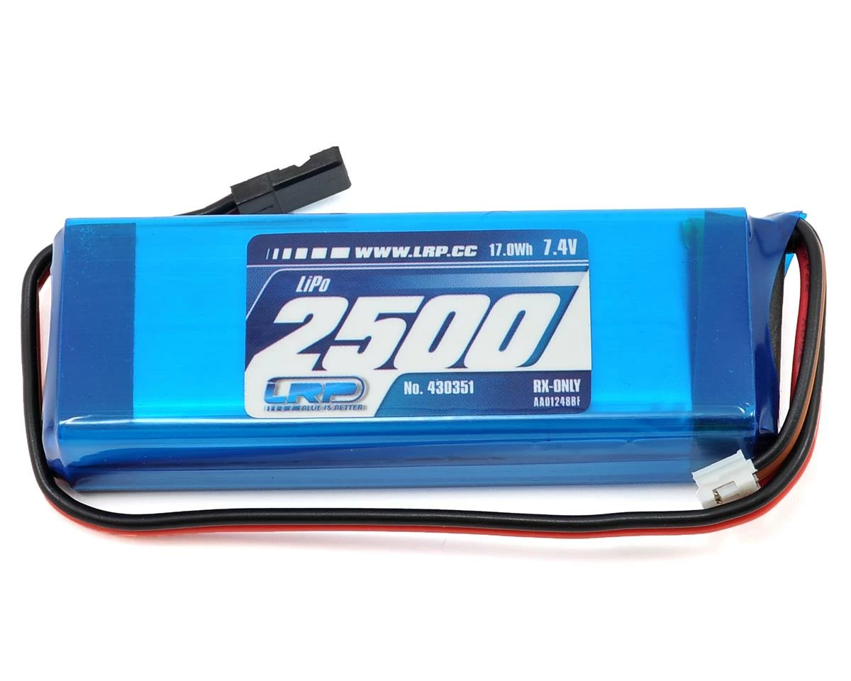 LRP VTEC 2S LiPo Flat Receiver Battery Pack (7.4V/2500mAh) 1 LRP VTEC 2S LiPo Flat Receiver Battery Pack (7.4V/2500mAh)