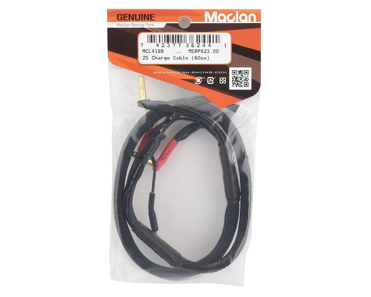 Maclan Max Current V2 2S Charge Cable Lead (60cm) 2 Maclan Max Current V2 2S Charge Cable Lead (60cm) - Image 2
