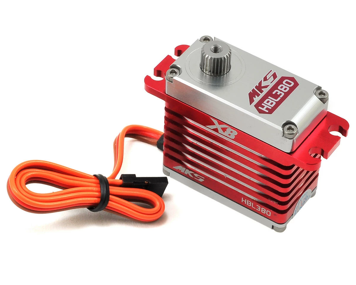 MKS Servos X8 HBL380 Brushless Ti-Gear High Torque Large Scale Servo (High Voltage) 1 MKS Servos X8 HBL380 Brushless Ti-Gear High Torque Large Scale Servo (High Voltage)
