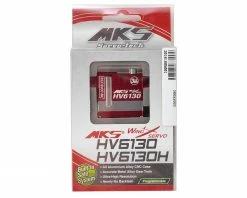 MKS Servos HV6130 Coreless Metal Gear Digital Wing Servo (High Voltage) -Airplane Model Shop mks hv6130 2