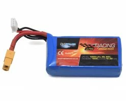 Optipower 3S 50C LiPo Battery (11.1V/1300mAh) w/XT-60 Connector
