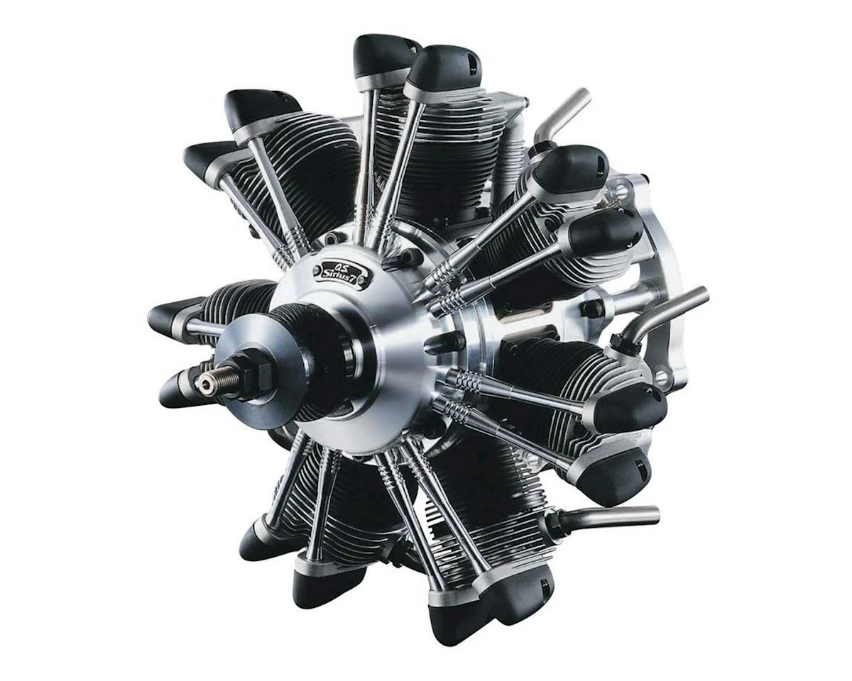 O.S. FR7-420 Sirius7 7-Cylinder Radial 4-Stroke Engine 1 O.S. FR7-420 Sirius7 7-Cylinder Radial 4-Stroke Engine
