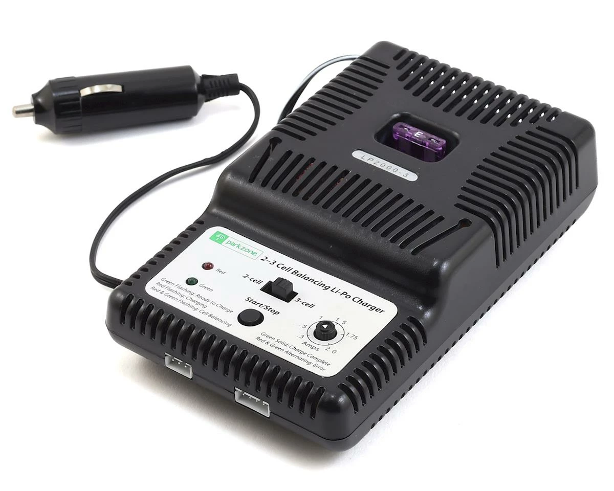 ParkZone 2-3S DC LiPo Balancing Charger 1 ParkZone 2-3S DC LiPo Balancing Charger