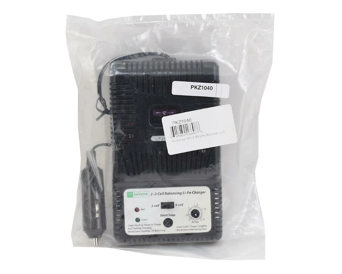 ParkZone 2-3S DC LiPo Balancing Charger 2 ParkZone 2-3S DC LiPo Balancing Charger - Image 2