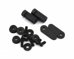 PSM Aluminum Universal Adjustable Battery Mount Set (Dark Grey)