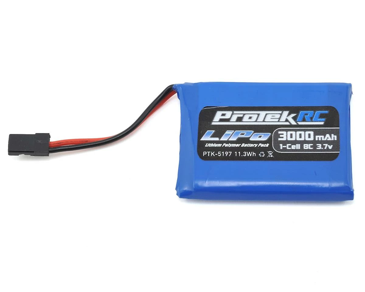 ProTek RC 1S LiPo Transmitter Battery (Sanwa M17/MT-44/MT-5) (3.7V/3000mAh) 1 ProTek RC 1S LiPo Transmitter Battery (Sanwa M17/MT-44/MT-5) (3.7V/3000mAh)