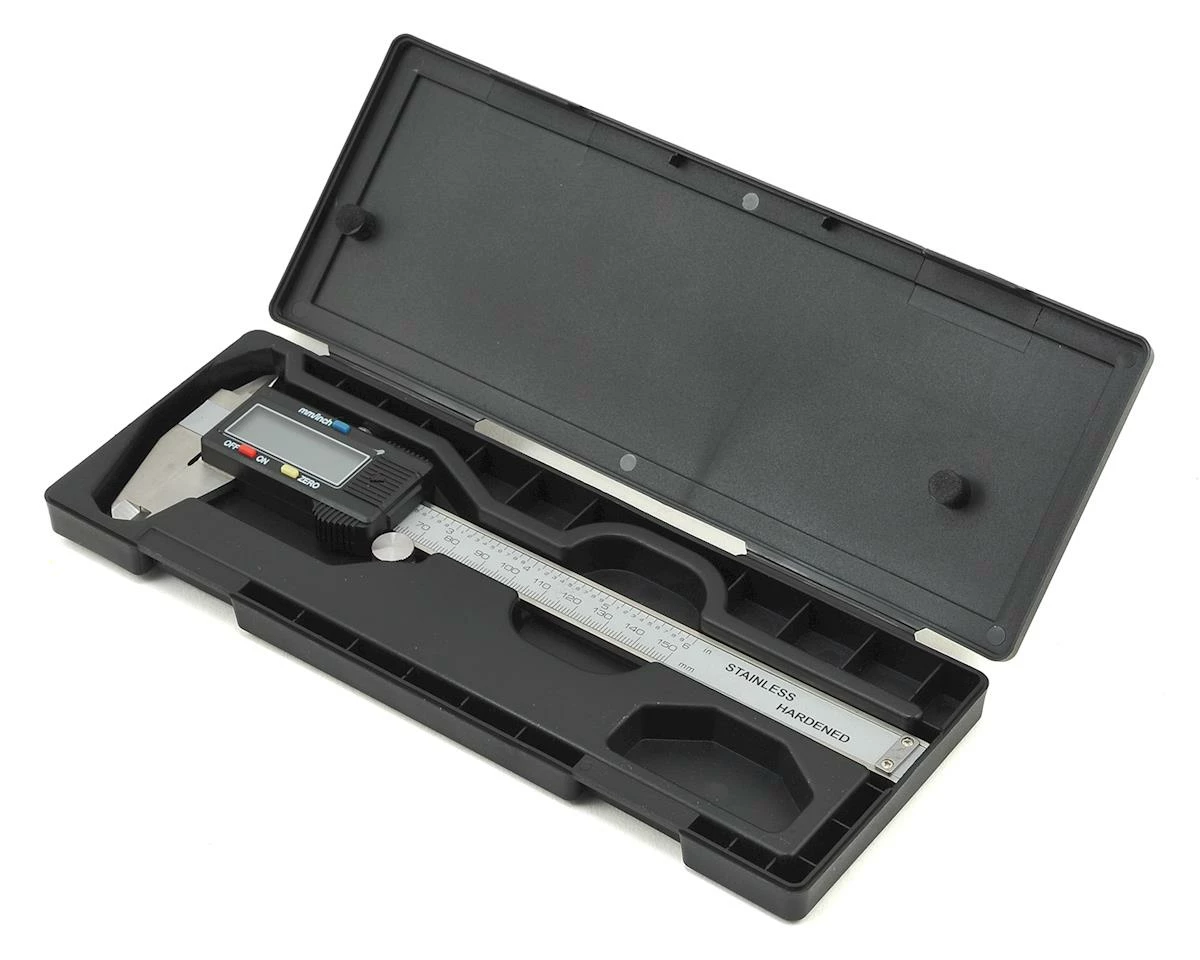 ProTek RC 6" Digital Caliper w/LCD Display & Hard Case 2 ProTek RC 6" Digital Caliper w/LCD Display & Hard Case - Image 2