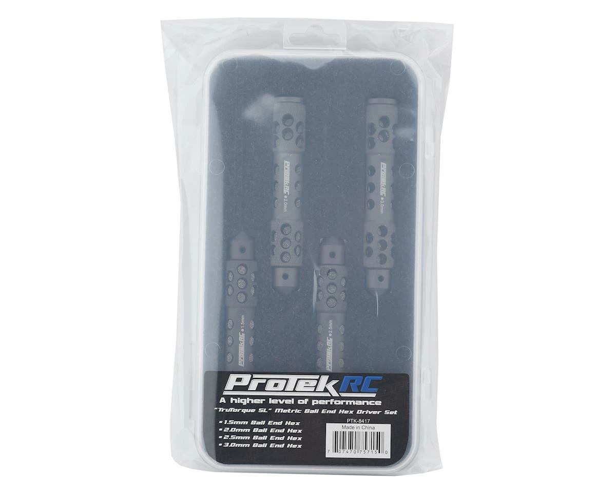 ProTek RC "TruTorque SL" Metric Ball End Hex Driver Set (4) (1.5mm, 2.0mm, 2.5mm, 3.0mm) 2 ProTek RC "TruTorque SL" Metric Ball End Hex Driver Set (4) (1.5mm, 2.0mm, 2.5mm, 3.0mm) - Image 2