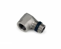 Saito Engines Muffler, Right Angle Adapter: 220A