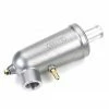 Saito Engines Muffler, 12mm Revised Cast: 91-100
