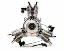 Saito Engines FG-60R3 60cc 3 Cylinder Gas Radial Engine: CA