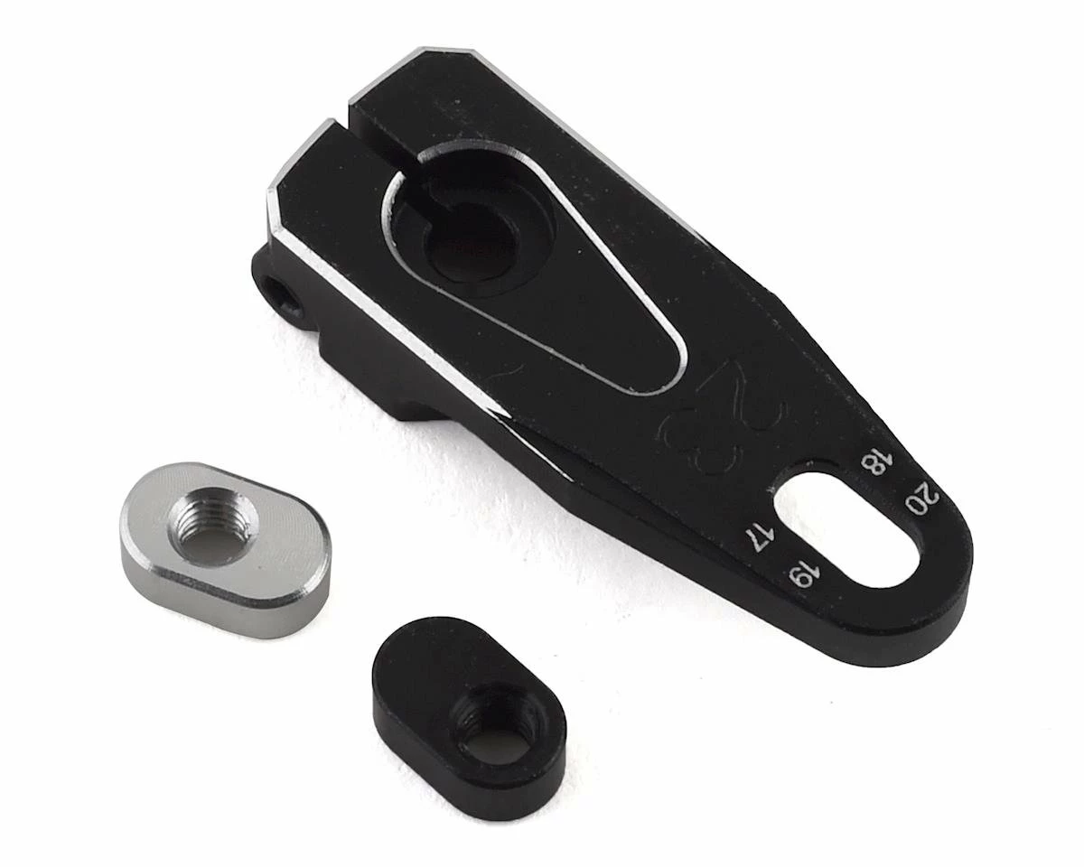 Samix Aluminum Adjustable Servo Horn (23T-KO/Sanwa) (Black) 1 Samix Aluminum Adjustable Servo Horn (23T-KO/Sanwa) (Black)