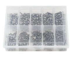 Samix Stainless Steel M2.5 Screw Set w/Plastic Box (350)