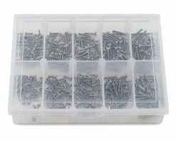 Samix Stainless Steel M2 Screw Set w/Plastic Box (350)