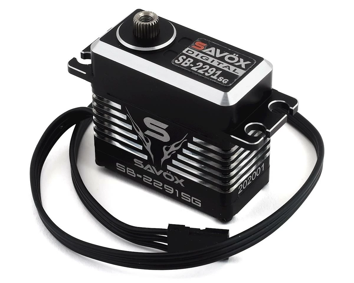 savox SB-2291SG Black Edition Monster Speed Brushless Steel Gear Servo (High Voltage) 1 savox SB-2291SG Black Edition Monster Speed Brushless Steel Gear Servo (High Voltage)