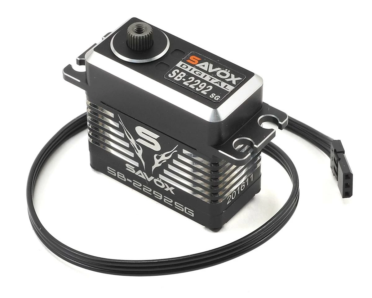 Savox SB-2292SG Black Edition Monster Torque Brushless Steel Gear Servo (High Voltage) 1 Savox SB-2292SG Black Edition Monster Torque Brushless Steel Gear Servo (High Voltage)