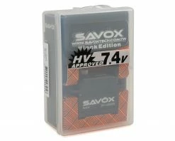 Savox SC-1268SG Black Edition High Torque Steel Gear Servo (High Voltage) -Airplane Model Shop sav sc 1268sg be 2
