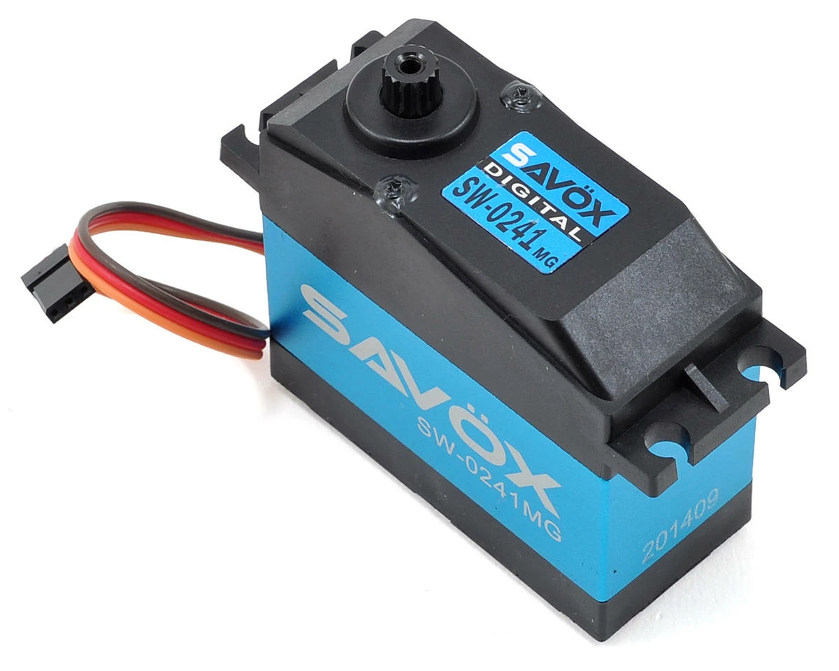 Savox SW-0241MG "Super Torque" Waterproof Digital 1/5 Scale Servo (High Voltage) 1 Savox SW-0241MG "Super Torque" Waterproof Digital 1/5 Scale Servo (High Voltage)