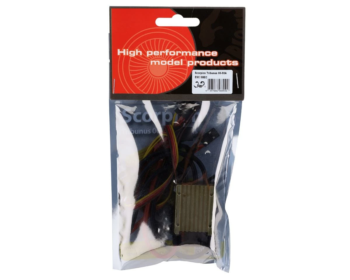 Scorpion Tribunus 06-80A Brushless SBEC Speed Controller 3 Scorpion Tribunus 06-80A Brushless SBEC Speed Controller - Image 3