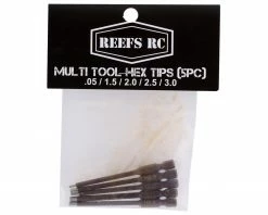 Reefs RC Mulitool Metric Hex Driver Bits (5) (5mm Drive) 3 Reefs RC Mulitool Metric Hex Driver Bits (5) (5mm Drive) -Airplane Model Shop sehreefs105 1