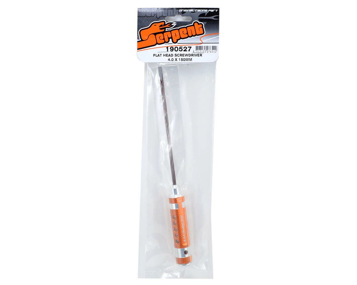 Serpent Flat Head Screwdriver (4.0x150mm) 2 Serpent Flat Head Screwdriver (4.0x150mm) - Image 2