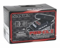 Sanwa/Airtronics PGS-CL II Hi-Speed Programmable Low Profile Servo (High Voltage) -Airplane Model Shop snw107a54515a 2