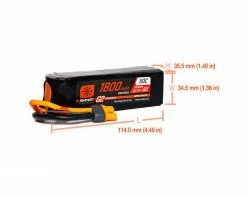 Spektrum RC 6S Smart G2 LiPo 50C Battery Pack (22.2V/1800mAh) w/IC3 Connector 5 Spektrum RC 6S Smart G2 LiPo 50C Battery Pack (22.2V/1800mAh) w/IC3 Connector -Airplane Model Shop spmx186s50 2