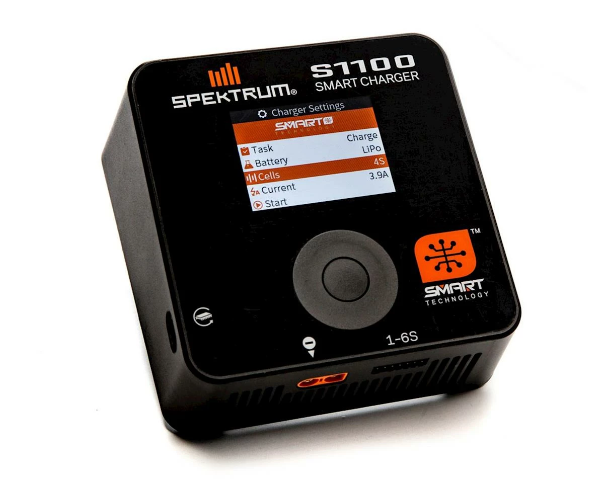 Spektrum RC S1100 AC Smart Charger (6S/12A/100W) 1 Spektrum RC S1100 AC Smart Charger (6S/12A/100W)