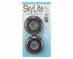 Sullivan 3" Skylite Super Lightweight Airplane Wheels w/Treads (2)