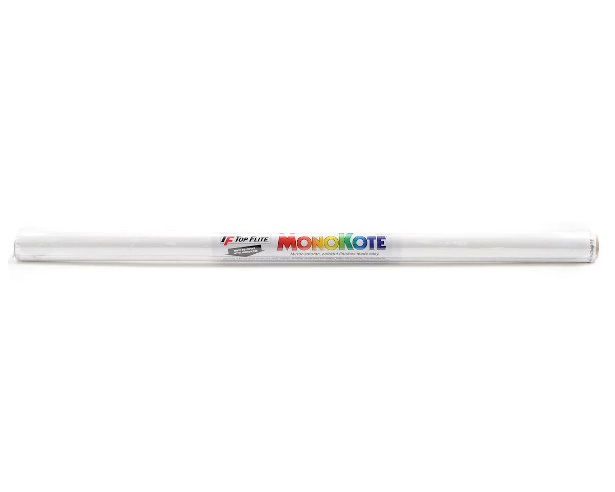 Top Flite MonoKote (Jet White) (6') 1 Top Flite MonoKote (Jet White) (6')