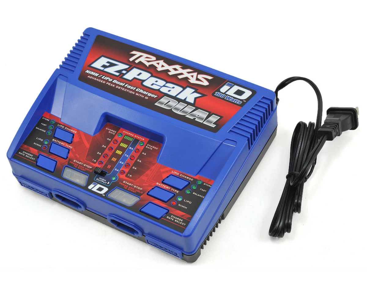 Traxxas EZ-Peak Dual Multi-Chemistry Battery Charger w/Auto iD (3S/8A/100W) 1 Traxxas EZ-Peak Dual Multi-Chemistry Battery Charger w/Auto iD (3S/8A/100W)