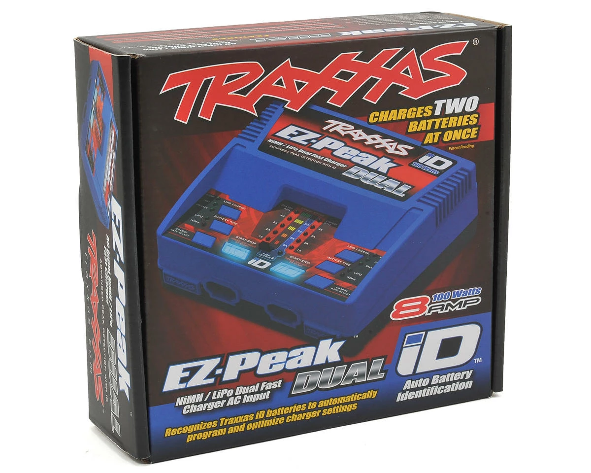 Traxxas EZ-Peak Dual Multi-Chemistry Battery Charger w/Auto iD (3S/8A/100W) 2 Traxxas EZ-Peak Dual Multi-Chemistry Battery Charger w/Auto iD (3S/8A/100W) - Image 2