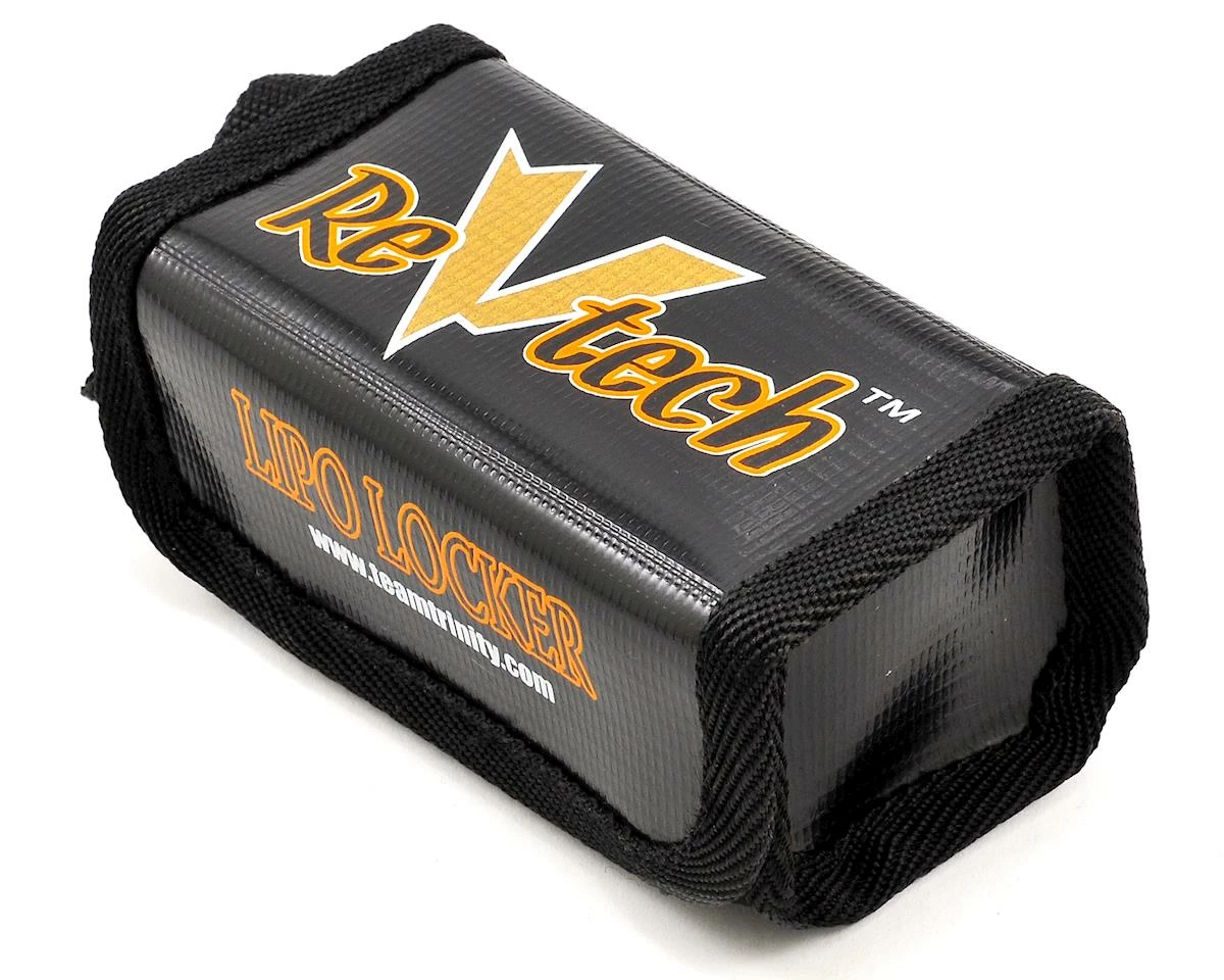 Trinity Revtech "Li-Po Locker" 1 Cell LiPo Charging Bag (Black) 1 Trinity Revtech "Li-Po Locker" 1 Cell LiPo Charging Bag (Black)