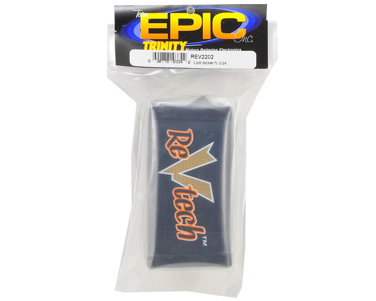 Trinity Revtech "Li-Po Locker" 1 Cell LiPo Charging Bag (Black) 2 Trinity Revtech "Li-Po Locker" 1 Cell LiPo Charging Bag (Black) - Image 2