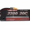 Venom Power 3S Soft Pack 20C LiPo Battery w/UNI 2.0 Connector (11.1V/2100mAh)