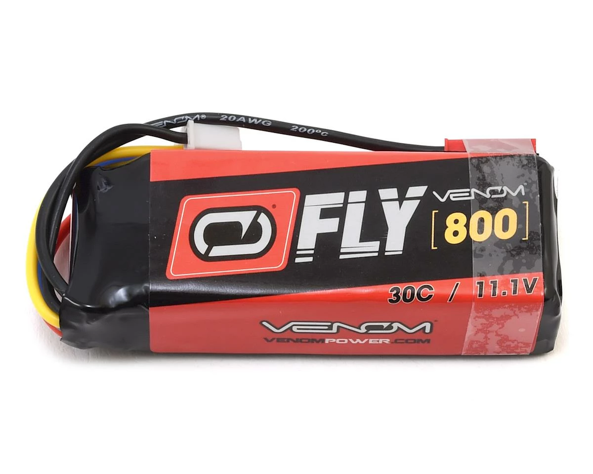 Venom Power Fly 3S 30C LiPo Battery (11.1V/800mAh) w/JST Connector 1 Venom Power Fly 3S 30C LiPo Battery (11.1V/800mAh) w/JST Connector