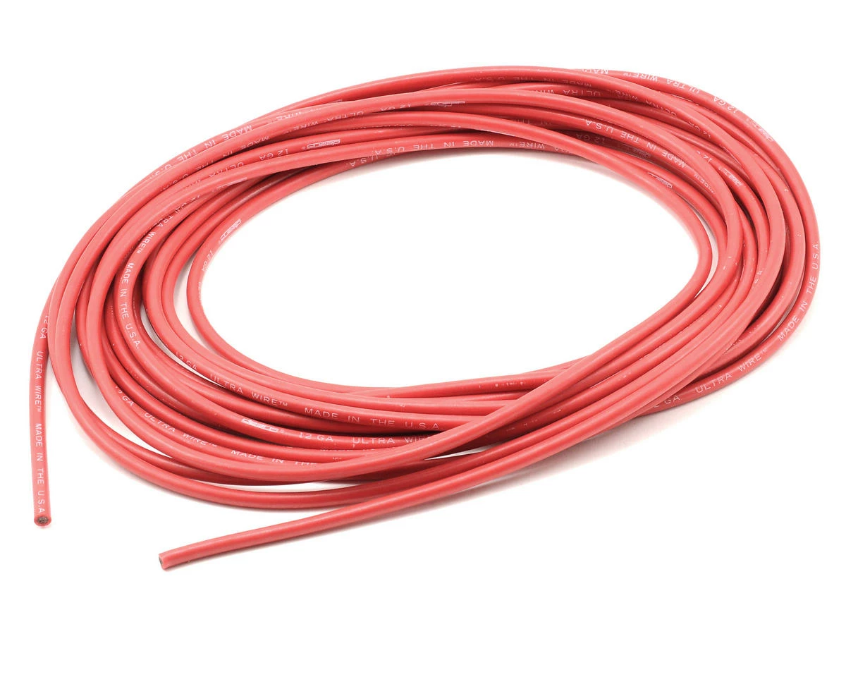 Deans Ultra Wire 12 Gauge - 25' (Red) 1 Deans Ultra Wire 12 Gauge - 25' (Red)