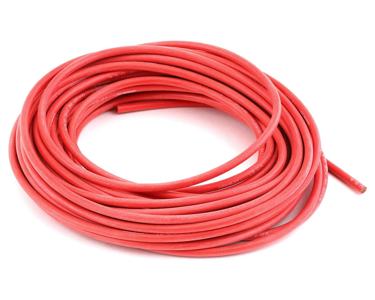 Deans 12AWG Ultra Wire (Red) (30') 1 Deans 12AWG Ultra Wire (Red) (30')