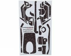 WRAP-UP NEXT REAL 3D "Carbon" Premium Transmitter Skin (Monogram) (Sanwa MT4)