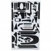WRAP-UP NEXT REAL 3D "Skull" Premium Transmitter Skin (Black) (Sanwa M12)