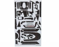 WRAP-UP NEXT REAL 3D "Carbon" Premium Transmitter Skin (Monogram) (Sanwa M12)