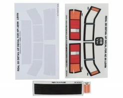 WRAP-UP NEXT REAL 3D Detail Up Decal (HPI AE86 Levin) (Style 1 - Zenki)