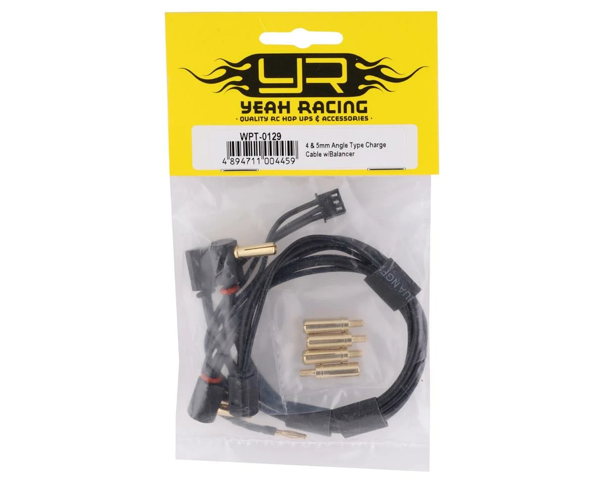 Yeah Racing 2S LiPo Charge Lead (4mm & 5mm to 4mm Bullet Connectors) 2 Yeah Racing 2S LiPo Charge Lead (4mm & 5mm to 4mm Bullet Connectors) - Image 2