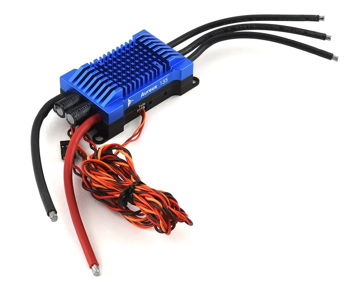 SCRATCH & DENT: YGE Aureus 135A HV Telemetry ESC w/BEC 1 SCRATCH & DENT: YGE Aureus 135A HV Telemetry ESC w/BEC